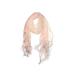 Silk Scarf: Pink Solid Accessories