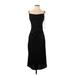 Re:named Casual Dress - Midi: Black Solid Dresses - Women's Size Small