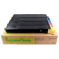 TK-8325 Toner Cartridge Compatible with Kyocera Taskalfa 2551ci Toner tk8327 Color Toner, Large Capacity 4 Color Consumables,4 colors