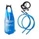 Shurex Gravity-Fed Water Bag for Sawyer Water Filtration System Survival Water Filter Straw, Compatible with LifeStraw and Other Water Filter Straw, Foldable, BPA-Free (12L)