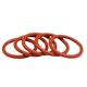 Od 12-100mm Thickness(cs) 4mm Red Silicone O-ring Sealing Ring, 55x47x4mm, 50pcs