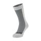 SEALSKINZ Unisex Waterproof Cold Weather Mid Length Sock - Grey, Small
