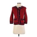 Talbots Blazer Jacket: Red Jackets & Outerwear - Women's Size P