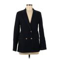 J. McLaughlin Blazer Jacket: Blue Jackets & Outerwear - Women's Size 8