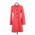 J.Crew Factory Store Wool Coat: Red Jackets & Outerwear - Women's Size 4