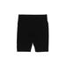 Ambiance Shorts: Black Solid Bottoms - Women's Size Medium