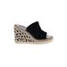 Vince Camuto Sandals: Black Animal Print Shoes - Women's Size 10