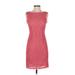 Adrianna Papell Casual Dress - Sheath: Pink Dresses - Women's Size 4