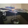 Star Trek Enterprise 1:1000 modello di aereo in metallo con luce Starship disco volante ornamenti di