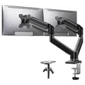 Staffa di montaggio per monitor singolo/doppio Supporto per monitor estensibile universale da tavolo