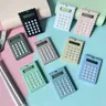 Calcolatrice a forma di biscotto Kawaii calcolatrice portatile studenti Mini calcolatrice per esami