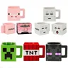 Hot 230ml Minecraft 3D Mug capacità TNT coolie fear Block prateria Pink Pig and Horse Minecraft Alex