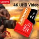 Lenovo Speicher karte Micro TF SD 32GB 64GB 128GB 256GB Klasse 10 UHS-1 V30 U3 4K SD-Karte max 190