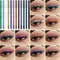 12 Farbe/Box wasserdicht Eyeliner Make-up Augen kosmetik Schönheit Eyeliner Bleistift Set langlebige