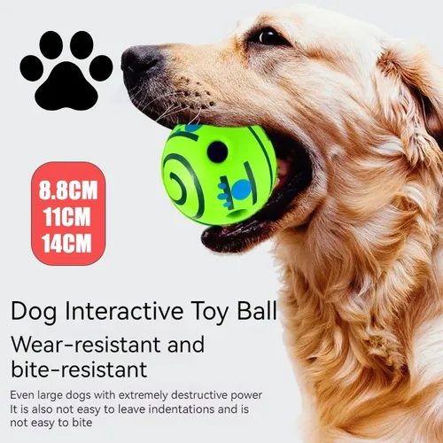 Hund interaktive Spielzeug ball lustige Sound Haustier Spielzeug Hund Training interaktive Ball Hund
