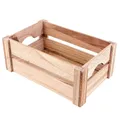 Boîte de rangement en bois Vintage 1 pièce panier de rangement en bois organisateur pour la