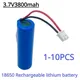 Batterie aste au lithium-ion avec prise de rechange éclairage de secours ligne Xh2.54 3.7 mAh