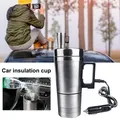 Fiole à vide électrique pour voiture bouilloire de voiture tasse chauffante USB acier inoxydable