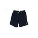 Reebok Athletic Shorts: Blue Solid Activewear - Women's Size Small