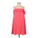 Miss Selfridge Cocktail Dress: Pink Solid Dresses - Women's Size 2