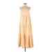 Charlie Holiday. Casual Dress - Popover: Tan Dresses - Women's Size 8