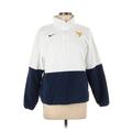 Nike Fleece Jacket: White Jackets & Outerwear - Women's Size Large