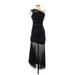 Halston Heritage Cocktail Dress: Black Dresses - Women's Size 2