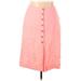 Universal Thread Casual Skirt: Pink Solid Bottoms - Women's Size X-Large