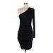 Bebe Cocktail Dress - Bodycon: Black Dresses - New - Women's Size Medium