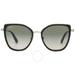 Light Grey Gradient Cat Eye Sunglasses Sf293s 771 54 - Black - Ferragamo Sunglasses