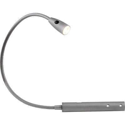 Heitronic - Berta 27745 LED-Nachttischlampe led led fest eingebaut 1.5 w Warmweiß Silber Image