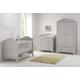 Toulouse Cot, Dresser & Wardrobe Set - Grey Or White | Wowcher