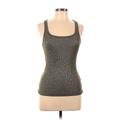 Ralph Lauren Black Label Tank Top Gray Halter Tops - Women's Size Large