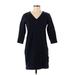 Club Monaco Casual Dress - Sweater Dress: Blue Dresses - Women's Size 2