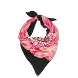 Oscar by Oscar De La Renta Scarf: Pink Floral Accessories