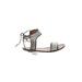 J.Crew Sandals: Gray Shoes - Women's Size 8