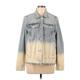 Blank NYC Denim Jacket: Blue Acid Wash Print Jackets & Outerwear - Women's Size Large