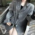 PIKADINGNIS Korean Fashion Shiny Sequin Blazer Women Luxury Bling Bling Long Sleeve Jacket Woman Streetwear Temperament Loose Coat