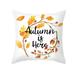 iOPQO Pillow Covers Throw Pillow Covers Autumn Decoration Pillowcases Decoration Market Cotton And Linen Home Pillowcases Suitable For Rural Modern Farmhouses Room Decor