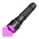 Lampe torche UV LED lumière noire lampe torche UV 395 nm, 3 W, détecteur d'urine de chien/chat