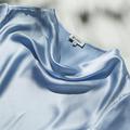 LILYSILK Silk Tshirt Women Blue UK Pure Silk Gorgeous Regular Fit Silk Tops 8