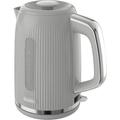 Breville Bold Ice Grey Electric Kettle | 1.7L | 3kW Fast Boil | Grey & Silver Chrome [VKT222]