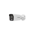 Hikvision - Outdoor PoE IP Camera Mini Bullet 4MP 2.8mm ColorVu Hikvision AcuSense White Led Deep Learning - DS-2CD2047G2-L(2.8mm)