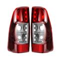 2Pcs Car Rear Taillight Brake Lamp Tail Lamp Without Bulb for Rodeo DMax Pickup 2007 2008 2009 2010 2011 2012