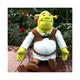 (40cm) Huge Shrek Plush Doll Stuffed Toy Shrek Ogre 40cm Soft Pillow Kids Gift Toys