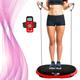 GYMFORM - Vibration Platform Vibromax Pro, Body Workout, Fitness Platform, 99 Levels, Reduces Cellulite, Fat Burning, Massage Warm Up Program