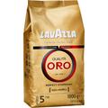 Lavazza, QualitÃ Oro, Coffee Beans, Ideal for Bean to Cup Machine and a Filter Coffee Machine, 100% Arabica, Intensity 5/10, Medium Roast, 1 Kg