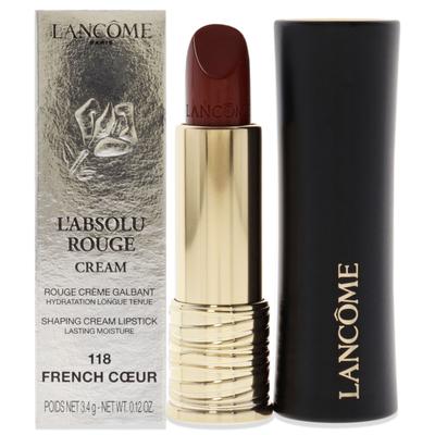 LAbsolu Rouge Hydrating Shaping Lipcolor - 118 French Coeur by Lancome for Women - 0.12 oz Lipstick