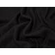 "Minerva Core Range Heavy 100% Boiled Wool Coating Fabric - Black Plain Pattern - Width 145cm / 58\" - per metre"