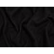 "Minerva Core Range Vegan Wool Effect Coating Fabric - Black Plain Pattern - Width 150cm / 60\" - per metre"